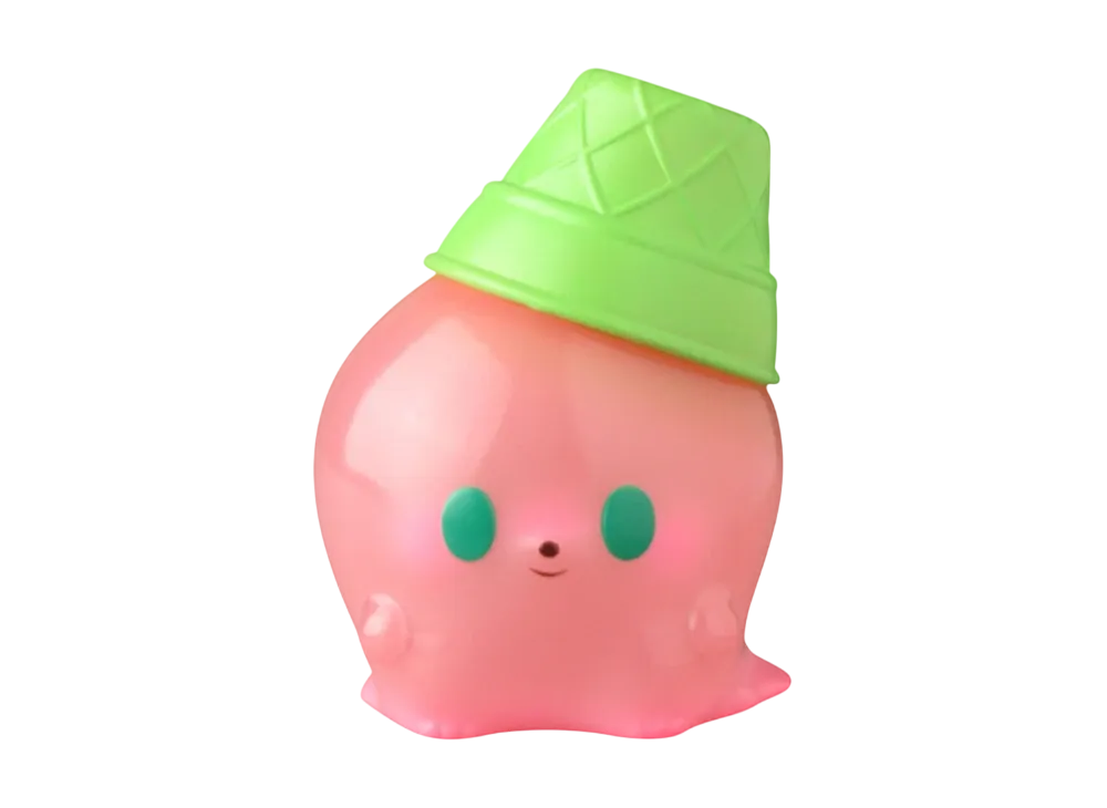 メディコムトイ / せりのりか 新怪獣アイシー 桜みるく餅味の新品/中古