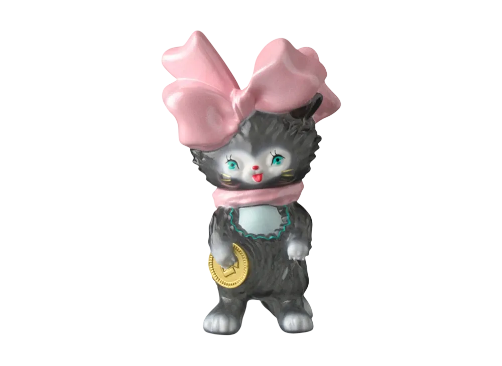 MEDICOM TOY / Ms LUTRA Bab Kat (Spooky Black)
