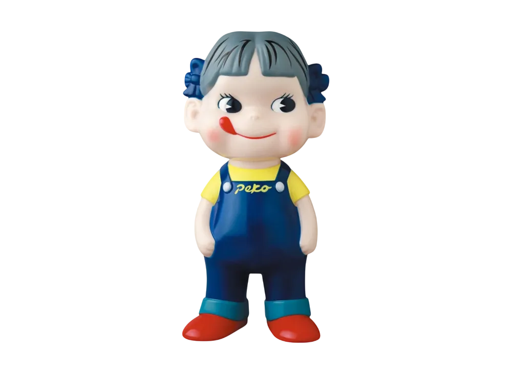 MEDICOM TOY "Fujiya Sofubi Collection" Peko-Chan (1970S Milky Package Design)