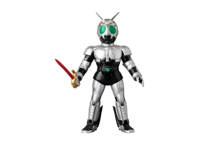 MEDICOM TOY "Toei Retro Sofvi Collection" -MASKED RIDER BLACK- Shadow Moon (Satan Saber Ver.)