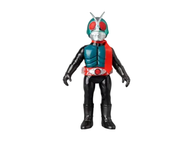 MEDICOM TOY "Toei Retro Sofvi Collection" -Shin Masked Rider- Kamen Rider No. 2+1 (Shin Kamen Rider)