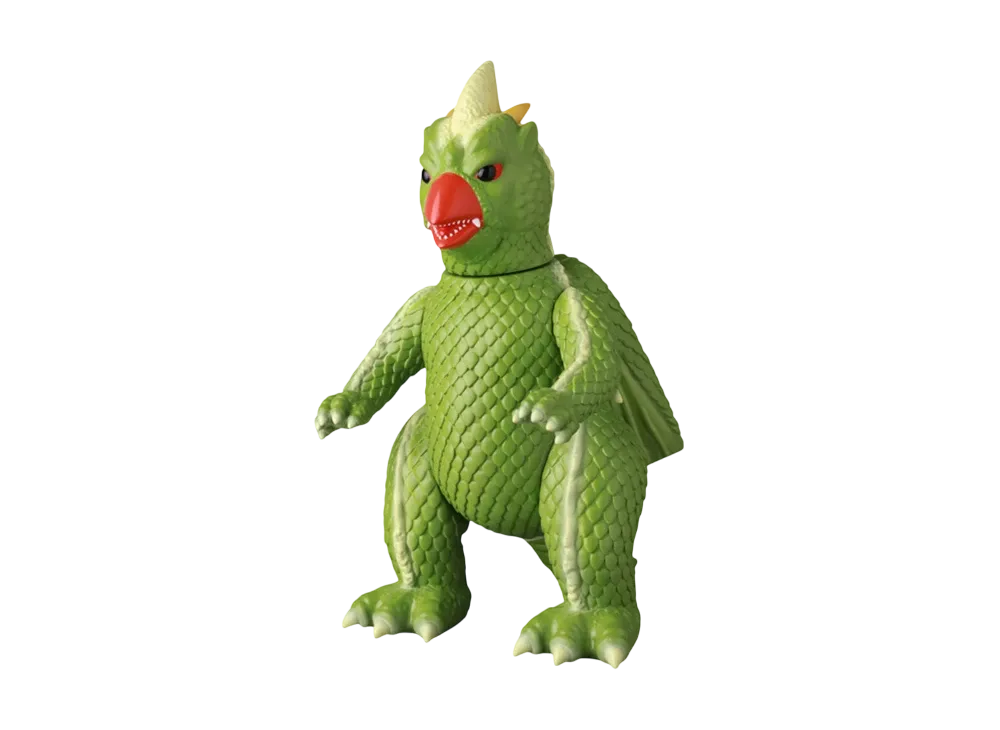 安楽安作氏が手がける怪獣ソフビモデルに『大巨獣ガッパ』が出現