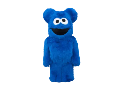 MEDICOM TOY "BEARBRICK" -SESAME STREET- COOKIE MONSTER COSTUME Ver.2.0 400%