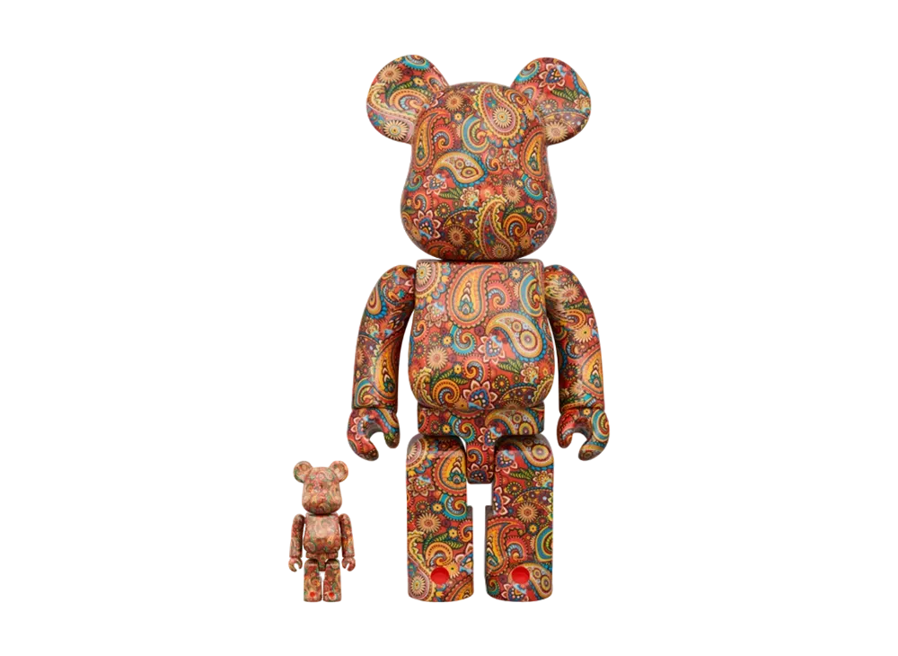 MEDICOM TOY "BEARBRICK" The Street Sliders 100% & 400%