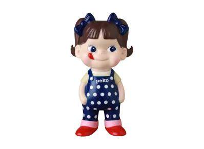 MEDICOM TOY "Fujiya Sofubi Collection" Pekotail Pretty <Polka Dots>