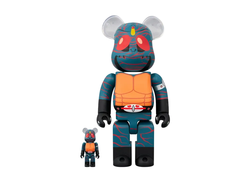 仮面ライダーアマゾン　ベアブリック　100％&400% メディコムトイ BE@RBRICK SERIES 51