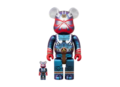 MEDICOM TOY "BEARBRICK" -Kamen Rider Hibiki- Kamen Rider Hibiki 100% & 400%