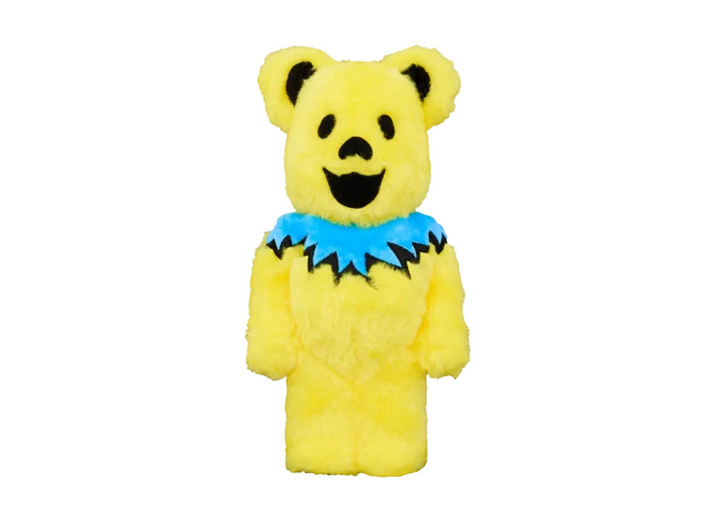 MEDICOM TOY "BEARBRICK" GRATEFUL DEAD DANCING BEARS COSTUME Ver. YELLOW 400%