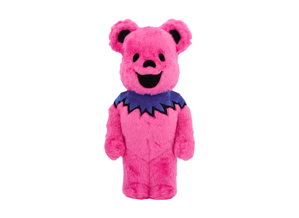 MEDICOM TOY "BEARBRICK" GRATEFUL DEAD DANCING BEARS COSTUME Ver. PINK 1000%
