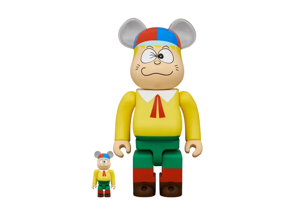 MEDICOM TOY "BEARBRICK" -The Monster Kid- Kaibutsu-kun 100% & 400%