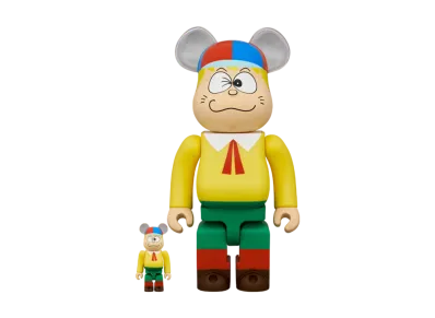 MEDICOM TOY "BEARBRICK" -The Monster Kid- Kaibutsu-kun 100% & 400%