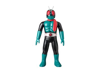 MEDICOM TOY "Toei Retro Sofvi Collection J" Kamen Rider No. 1 (Sakurajima Ver.) Jumbo Size
