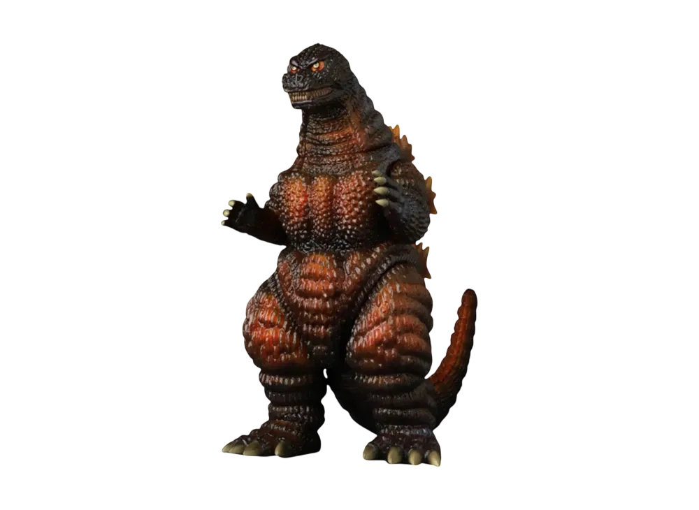 MEDICOM TOY "NEW ART GUILD" Godzilla (1995) Standard Size Mouth Closed