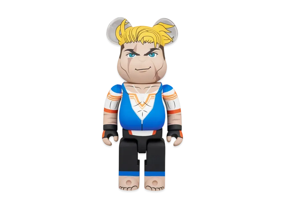MEDICOM TOY "BEARBRICK" -STREET FIGHTER- Luke 400%