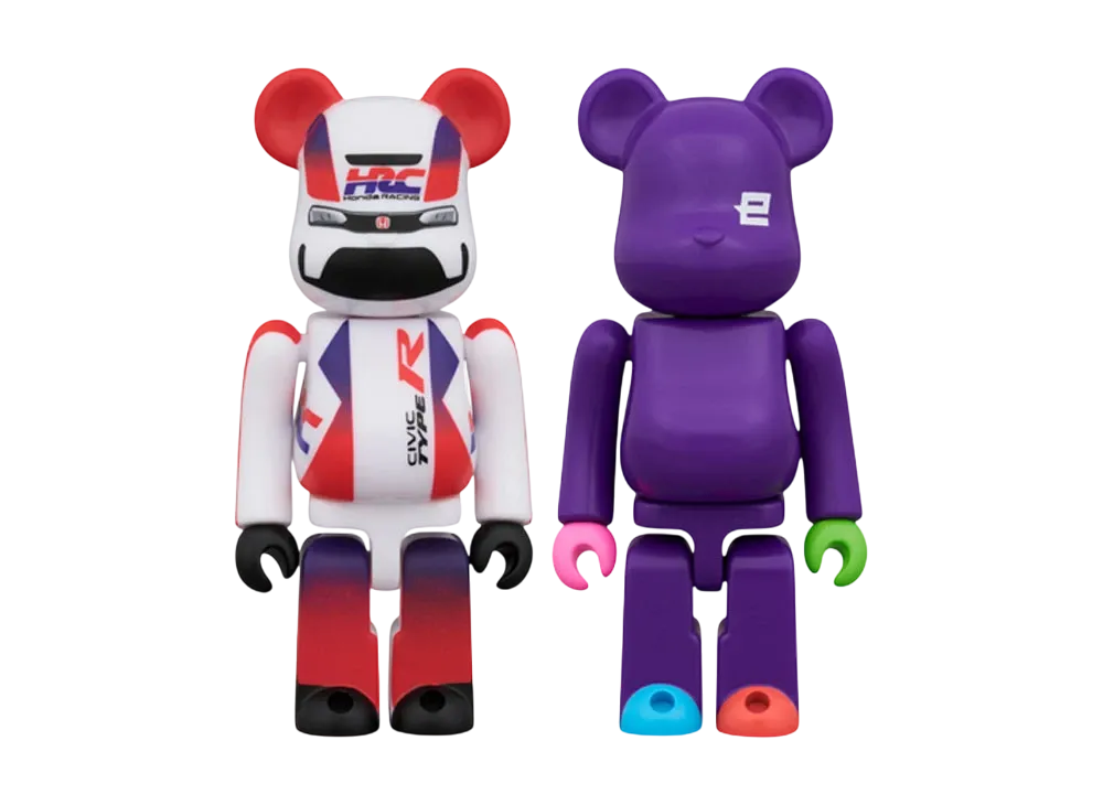 MEDICOM TOY "BEARBRICK" Honda Racing eMS 2PCS SET