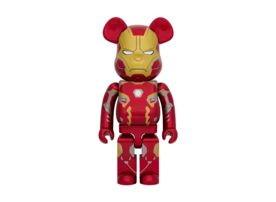 MEDICOM TOY "BEARBRICK" -INFINITY SAGA- IRON MAN MARK 45 1000%