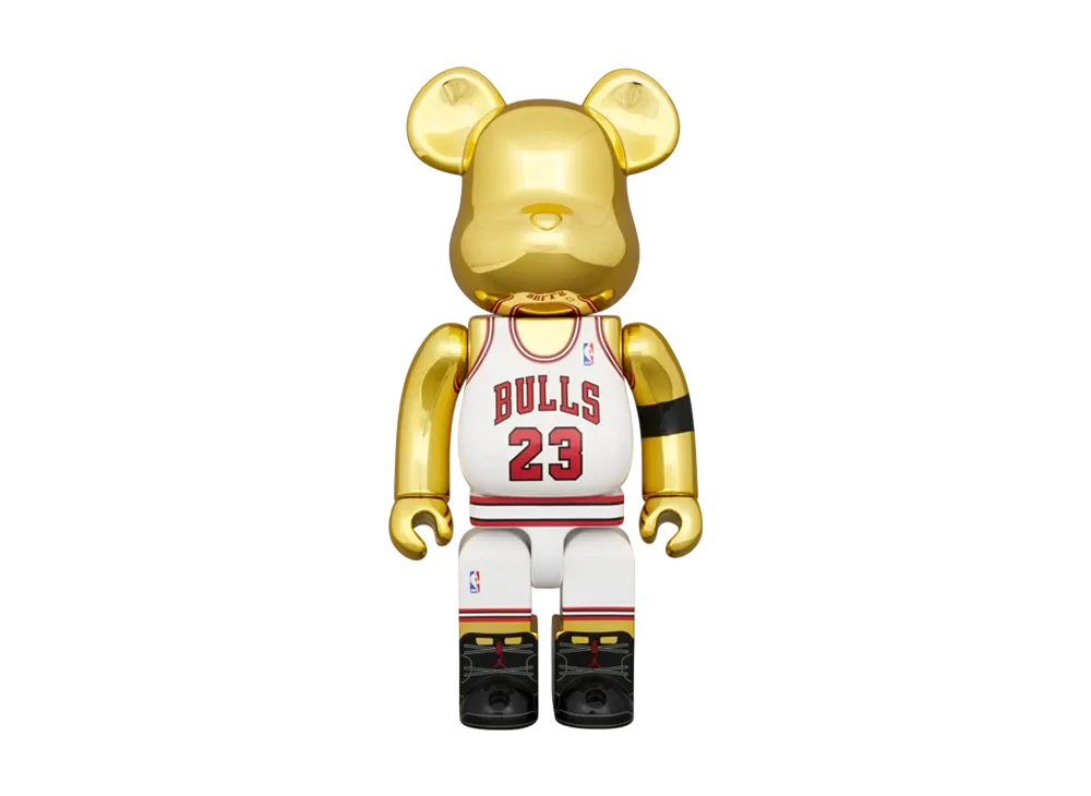 MEDICOM TOY "BEARBRICK" Michael Jordan 1991 WORLD CHAMPION 1000%