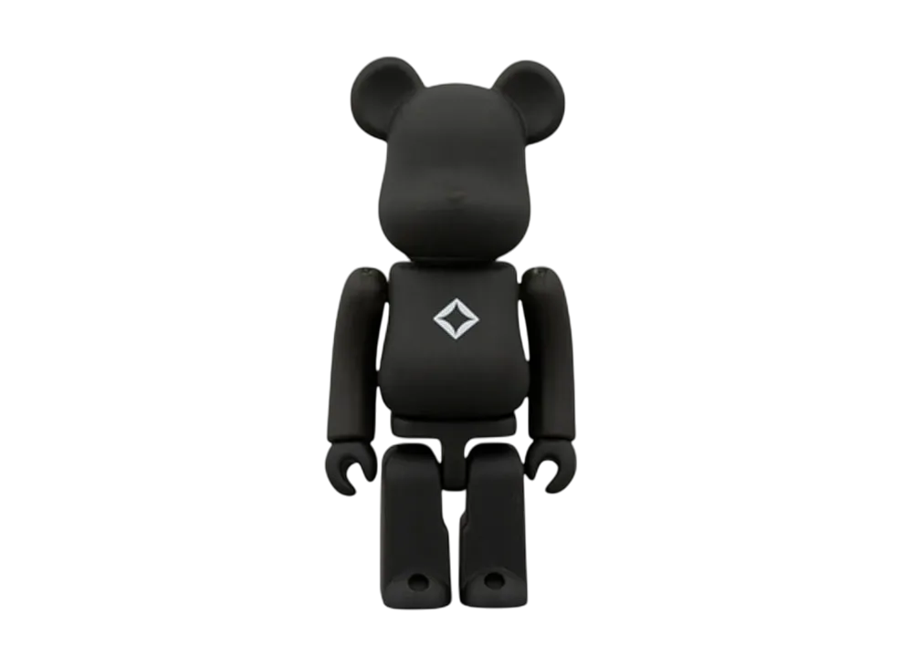 MEDICOM TOY "BEARBRICK" 5th Anniversary Helinox 100% Black