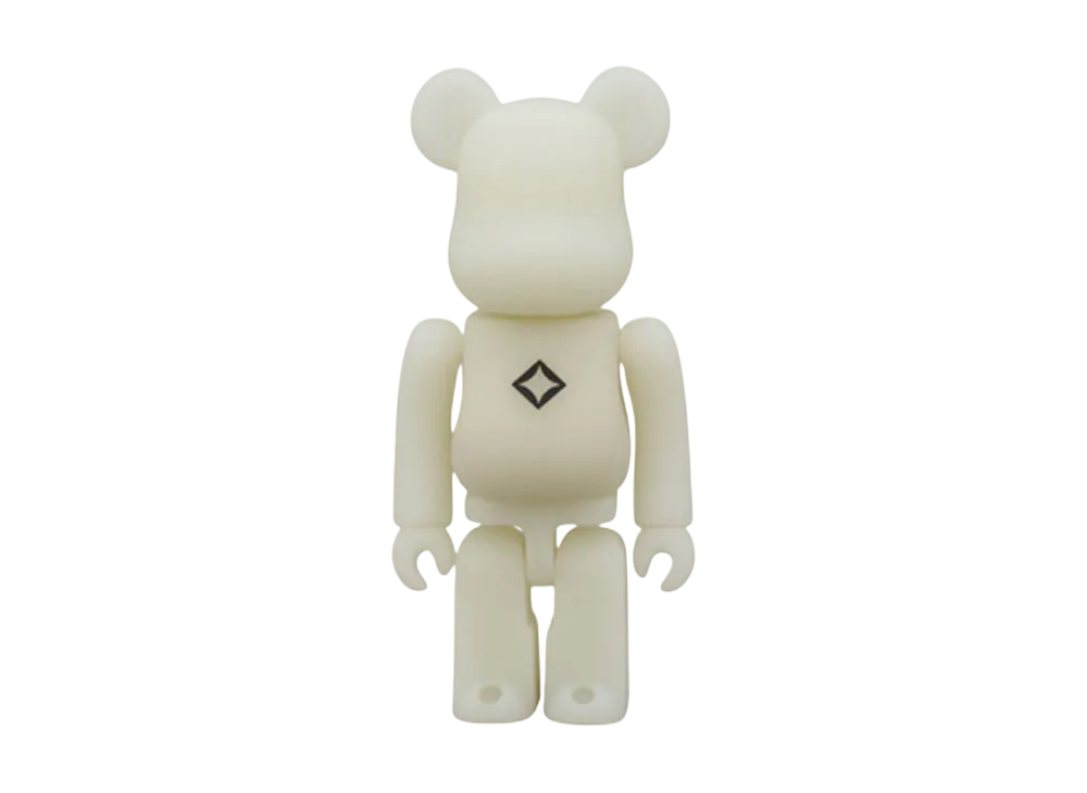 MEDICOM TOY "BEARBRICK" 5th Anniversary Helinox 100% Glow