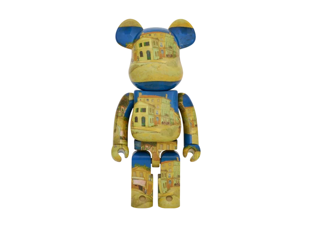MEDICOM TOY "BEARBRICK" Van Gogh Museum The Yellow House (The Street) 1000%