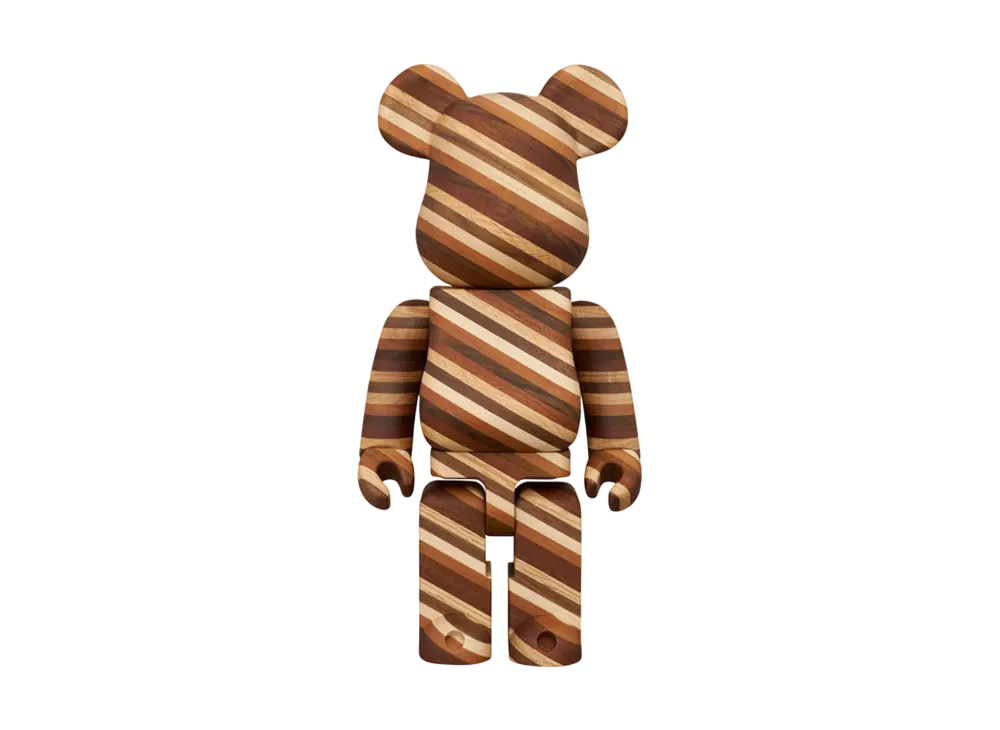MEDICOM TOY "BEARBRICK" Karimoku ASLOPE 30 400%