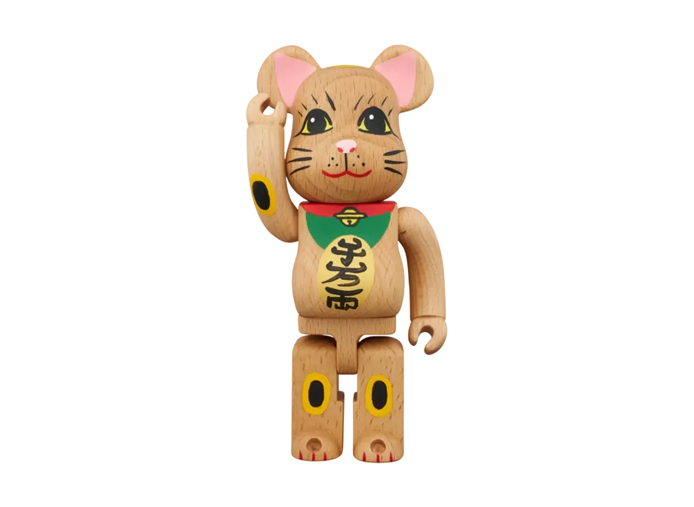 MEDICOM TOY "BEARBRICK" Karimoku beckoning cat 200%
