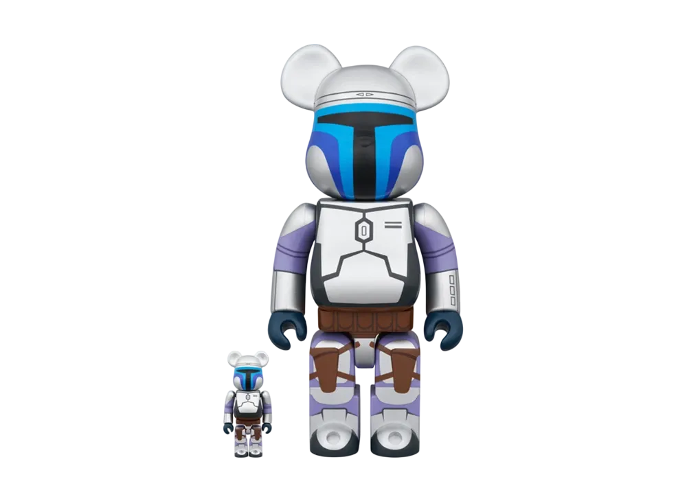 MEDICOM TOY "BEARBRICK" -Star Wars: Episode II - Attack of the Clones- JANGO FETT(Geonosis Ver.) 100% & 400%