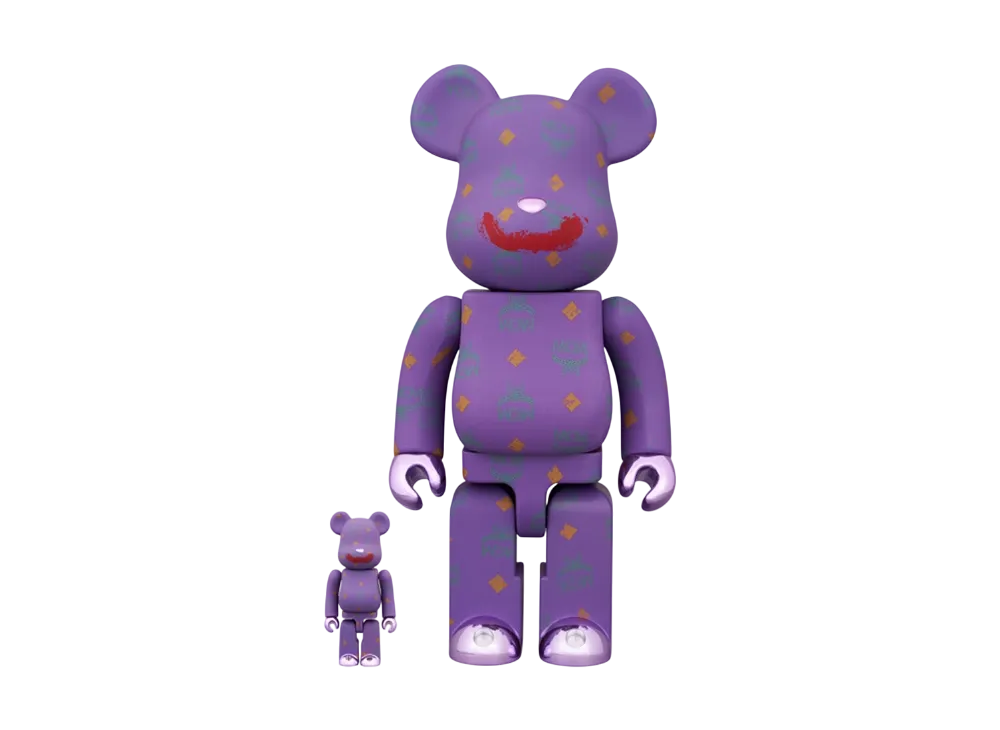 MEDICOM TOY "BEARBRICK" -MCM- JOKER 100% & 400%