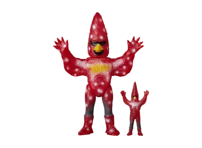 MEDICOM TOY "Toei Retro Sofvi Collection" -Masked Rider- Hitodanger (New Color) + Mini Soft Vinyl