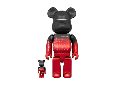 MEDICOM TOY "BEARBRICK" NISSAN "Sakura at Japanese Dawn" 100% & 400%