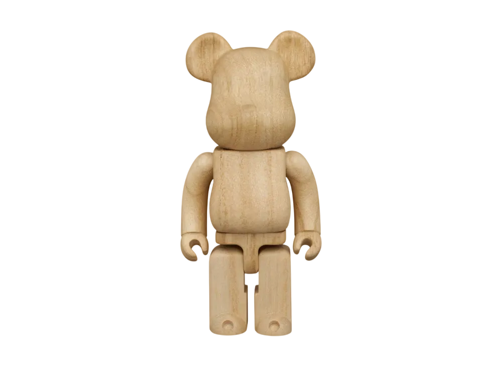 MEDICOM TOY "BEARBRICK" Karimoku Paulownia 200%