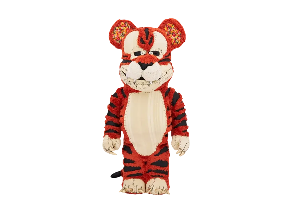 MEDICOM TOY "BEARBRICK" Anne Valerie Dupond One Of Kind Noble Tiger 1000%
