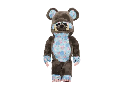 MEDICOM TOY "BEARBRICK" Anne Valerie Dupond One Of Kind Golden Fangs 1000%