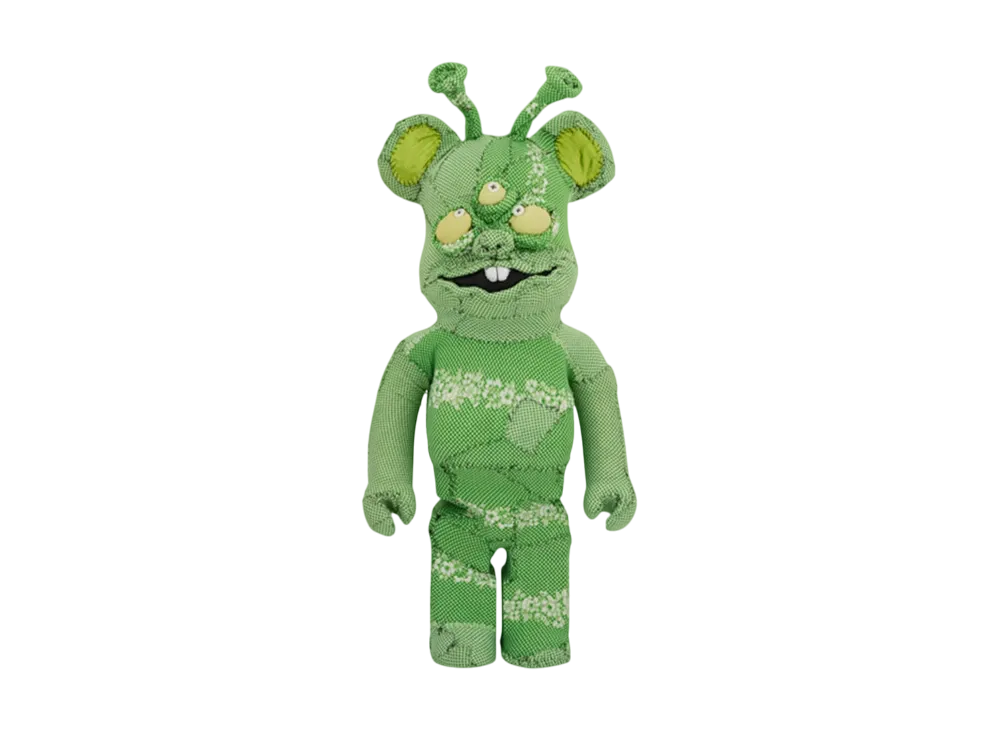 MEDICOM TOY "BEARBRICK" Anne Valerie Dupond One Of Kind Alien 1000%