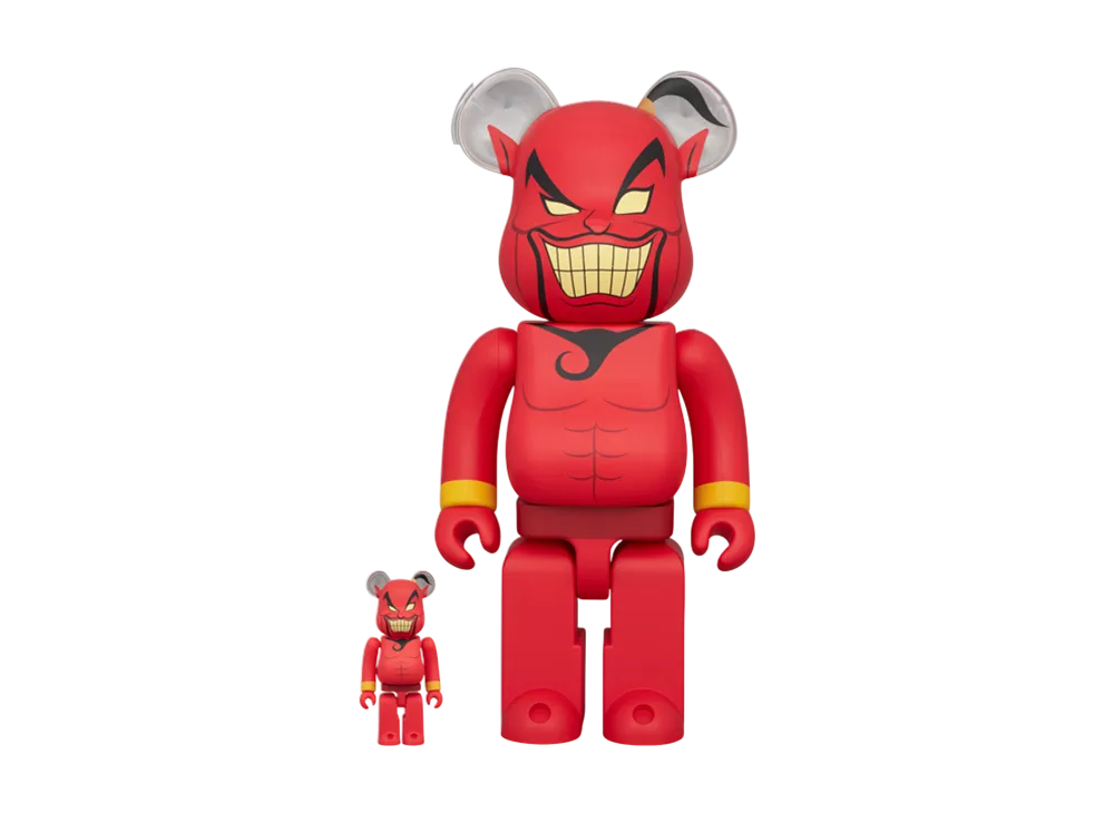 MEDICOM TOY "BEARBRICK" -Aladdin- Jafar 100% & 400%