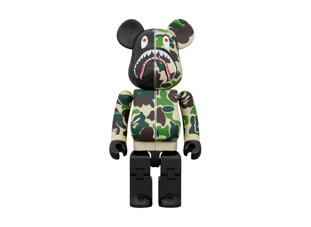 MEDICOM TOY "BEARBRICK" -TRANSFORMERS- Optimus Prime Bape Camo Shark 400% (CONVOY)