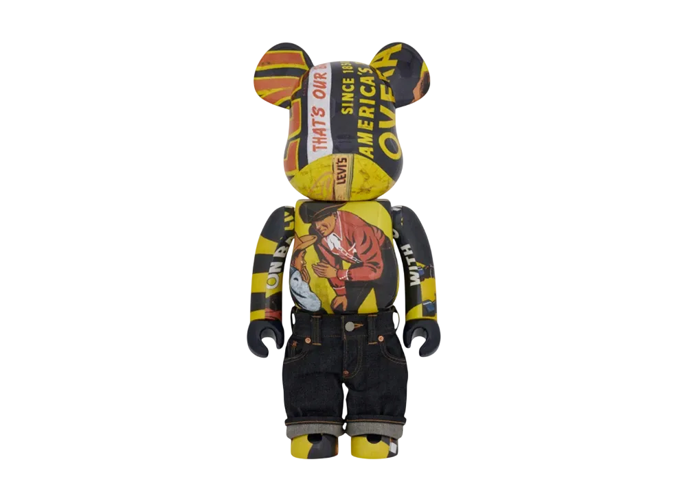 MEDICOM TOY "BEARBRICK" LEVI'S Banner 1000%