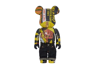MEDICOM TOY "BEARBRICK" LEVI'S Banner 1000%