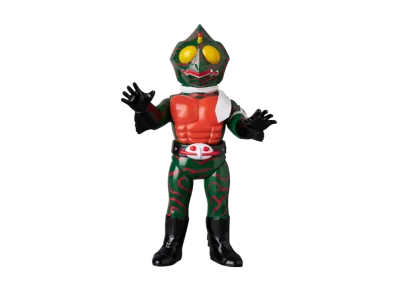MEDICOM TOY "Toei Retro Sofvi Collection" -MASKED RIDER AMAZON- Kamen Rider Amazon (Damage Color Ver.)