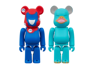 MEDICOM TOY "BEARBRICK" Myak Myak & Iko-Chan 2 Pcs Set