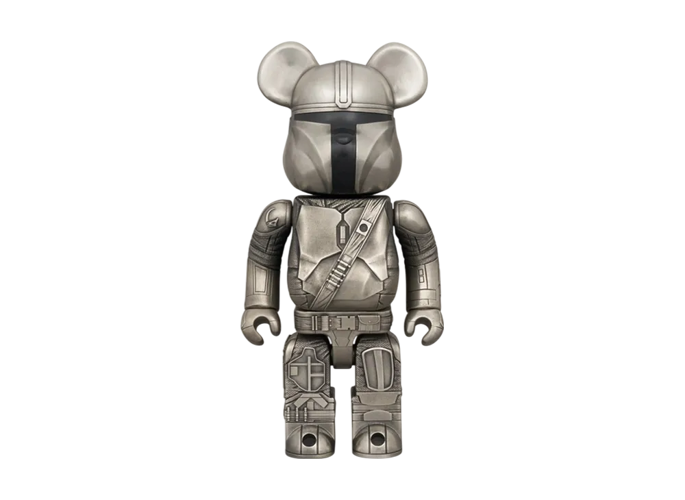 MEDICOM TOY "BEARBRICK" Royal Selangor The Mandalorian 400%
