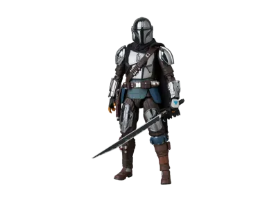 MEDICOM TOY "MAFEX No.256" -THE MANDALORIAN- The Mandalorian Chrome Ver.