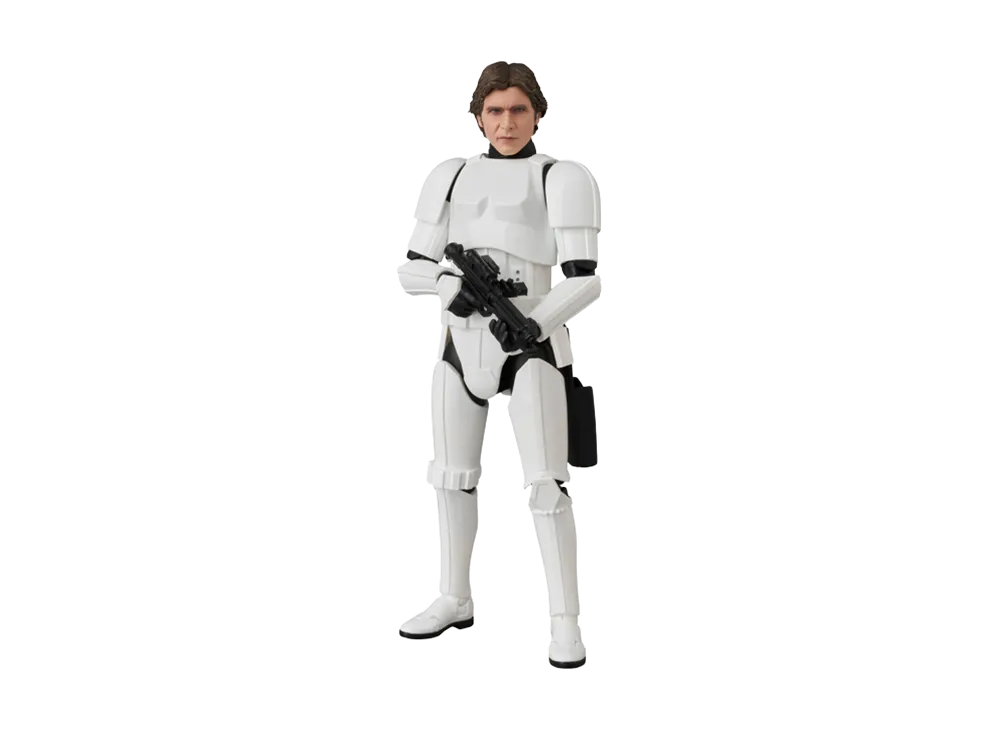 MEDICOM TOY "MAFEX No.258" -Star Wars: Episode IV - A NEW HOPE- Han Solo (Stormtrooper Disguise Ver.)