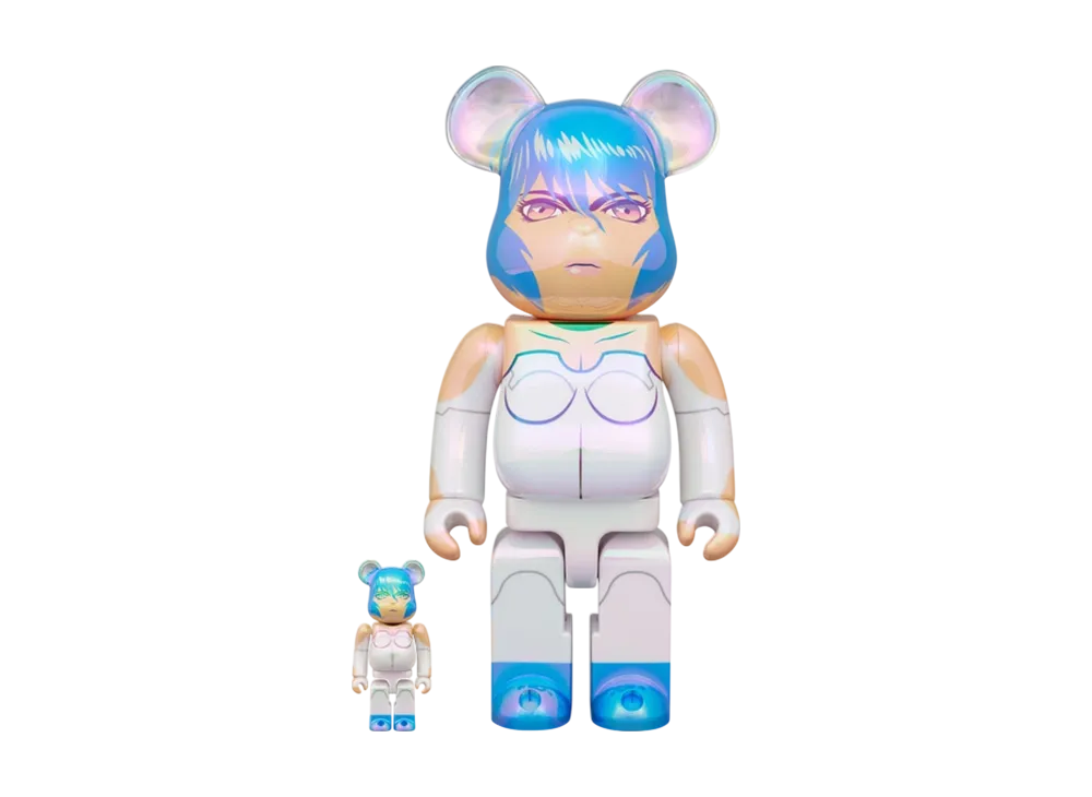 MEDICOM TOY "BEARBRICK" -GHOST IN THE SHELL- Motoko Kusana gi (Original Version) 100% & 400%