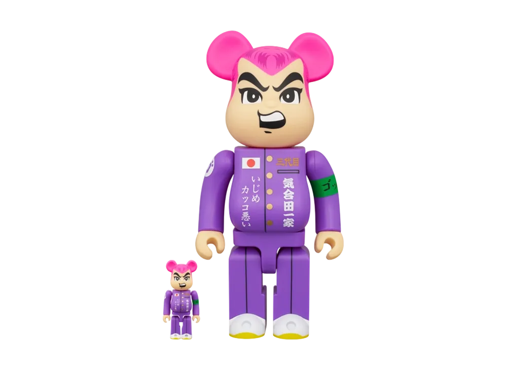 MEDICOM TOY "BEARBRICK" Kiaida-Kun 2 100% & 400%"