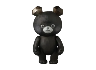 MEDICOM TOY Jewel Bear (Black Diamond Color Ver.)