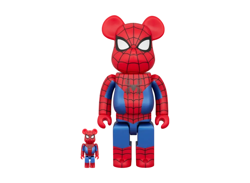 MEDICOM TOY "BEARBRICK" -Spider-Man: No Way Home- Spider-Man Final Suit 100% & 400%
