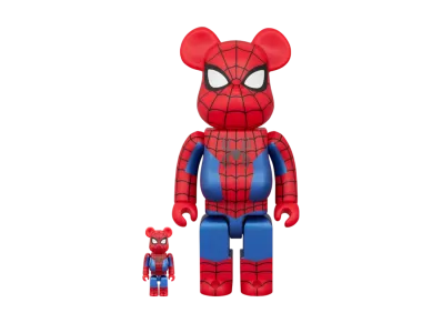 MEDICOM TOY "BEARBRICK" -Spider-Man: No Way Home- Spider-Man Final Suit 100% & 400%