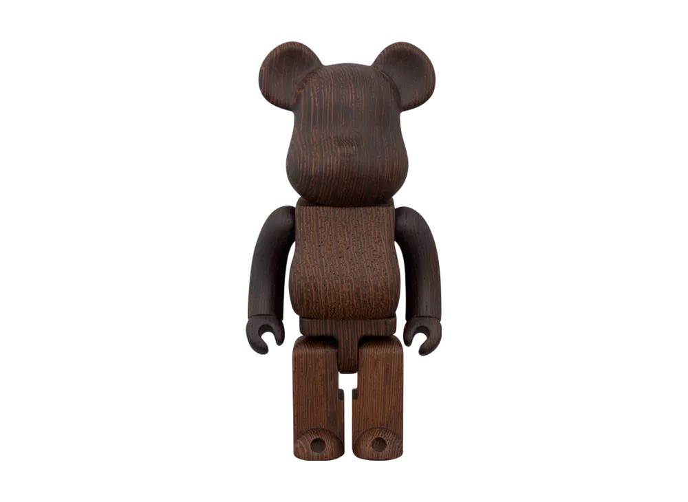 MEDICOM TOY "BEARBRICK" Karimoku Wenge 200%