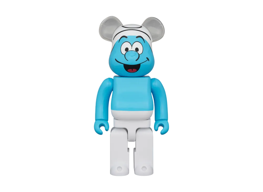 MEDICOM TOY "BEARBRICK" Smurf 400%